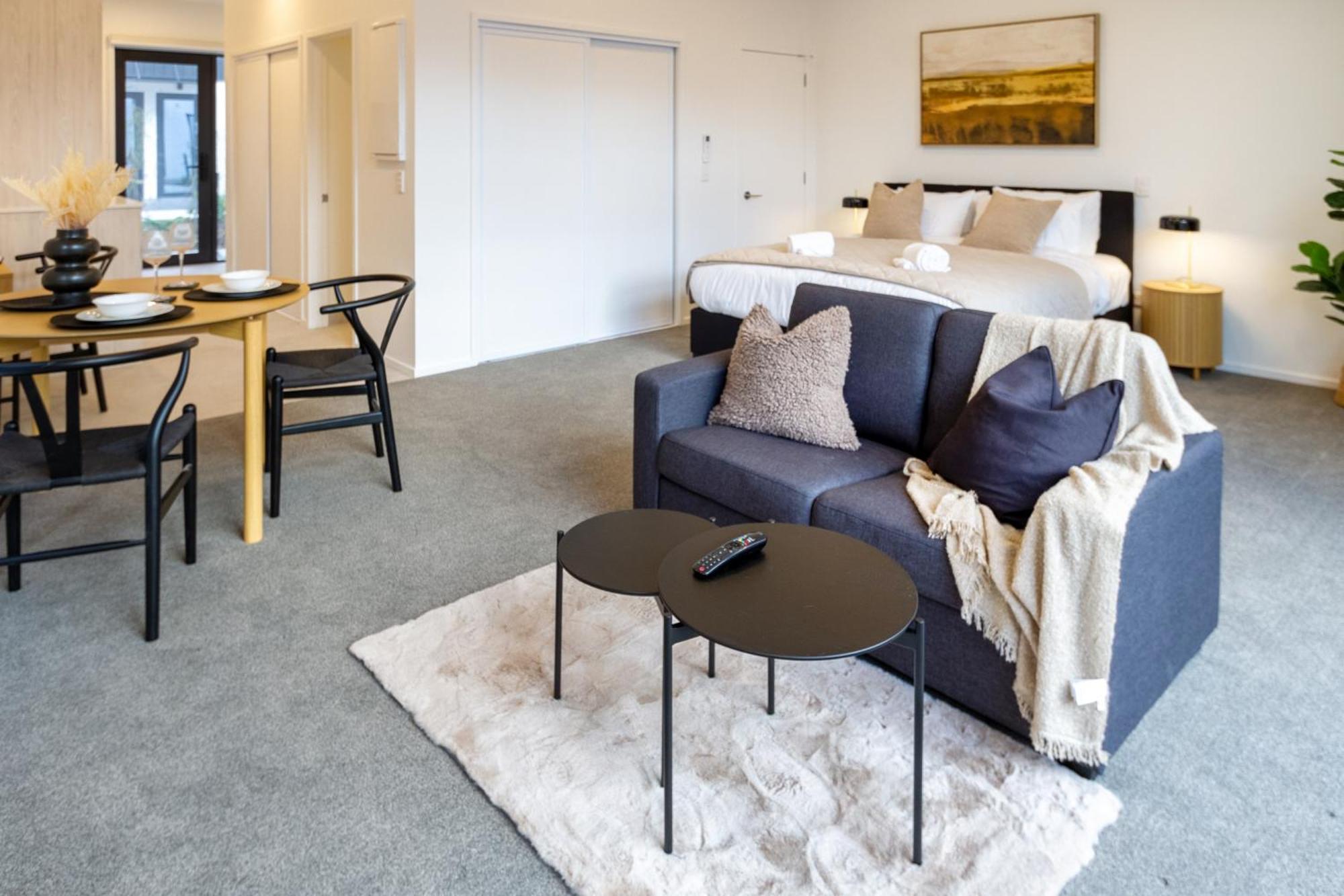 Single Level Studio, Cbd Escape: King Bed Κράισττσερτς Εξωτερικό φωτογραφία